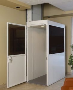 Savaria enclosed platform lift