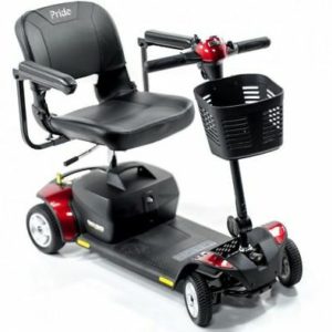 Go Go Elite Traveller Plus 4 wheel in red