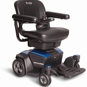 Pride Go Chair Power Chair in blue