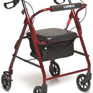 Walkabout Basic Rollator Red