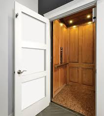 savaria eclipse home elevator door options